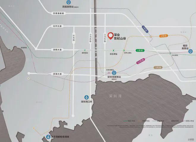 明珠全面解析项目优势与投资潜力深业世纪山谷：深圳湾畔的璀璨(图4)